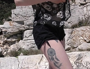 101420_fun_in_the_sun_dildoing_and_pussy_licking_on_public_croatia_beach_miss_pussycat_with_suicide_girl_andy_teen